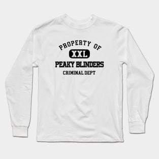 Property of peaky blinders Long Sleeve T-Shirt